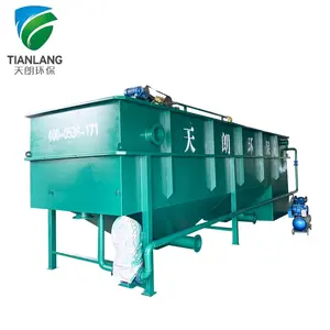 Equipo de tratamiento de aguas residuales, electroemulación de China, daf, flotación de aire disuelto, para gestión de aguas residuales