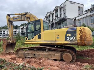 Excavatrice lourde Komatsu PC360-8M0 d'occasion à faible nombre d'heures de fonctionnement, 36 tonnes, pour l'exploitation minière, pelle hydraulique durable, engin de construction japonais - Product Image 4