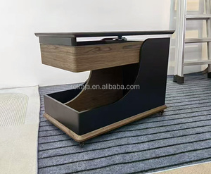 Gran oferta, <span class=keywords><strong>mesa</strong></span> auxiliar multifuncional, <span class=keywords><strong>mesa</strong></span> de té móvil, <span class=keywords><strong>aparador</strong></span>, carro de almacenamiento <span class=keywords><strong>plegable</strong></span> moderno, carrito pequeño, mesas de esquina - Product Image 4