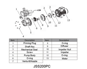 Pompe Booster a pressione senza piombo in acciaio inox pompa automatica Booster per la pressione dell'acqua - Product Image 5