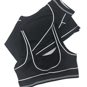 Completo Yoga <span class=keywords><strong>Donna</strong></span> 2025 Regolabile Anti-Pilates Due Pezzi Reggiseno Sportivo Set Fitness Traspirante Leggero Tinta Unita Spandex/Nylon - Product Image 5