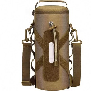 Échantillon Gratuit : Sac de Transport Tactique en Nylon Molle pour Bouteille d'Eau, Chasse et Randonnée, avec Bandoulière et Pochette Support Téléphone - Product Image 1