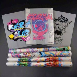 Customized Size Premium Pet Screen Film <b>Sheet</b> for Heat Transfer Printing on Garment - Product Image 3