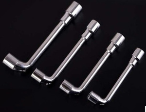<span class=keywords><strong>Clé</strong></span> <span class=keywords><strong>à</strong></span> douille de type L pour réparation automobile, <span class=keywords><strong>clé</strong></span> <span class=keywords><strong>à</strong></span> écrou de roue <span class=keywords><strong>à</strong></span> décalage <span class=keywords><strong>à</strong></span> <span class=keywords><strong>6</strong></span> points en acier au Chrome Vanadium - Product Image 5