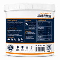 Graisse au lithium complexe haute pression haute température multi-usages 0 # 1 # 2 # 3 #   Lubrifiant pour chaînes d'engrenages industrielles OEM haute performance
