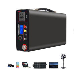 Station d'alimentation portable 300W, batterie au lithium 167WH avec lumière LED, prise AC pour le camping en plein air et les voyages - Product Image 2