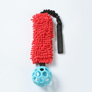 Wholesale Eco-Friendly Soft Chew Toy Colorful BB <b>Rings</b> Ball for Dogs Interactive Bite-Resistant Pet Hiding Food Toys - Product Image 5