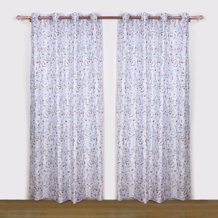 Wholesale Ready Made Printed Fabric Curtains for The Living Room Bedroom Fabric Textiles Curtain