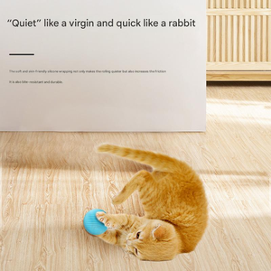 New Arrivals Xu Hướng Cổ Điển Sang Trọng Săn Bắn Bì<span class=keywords><strong>a</strong></span> Trọng Lực Nhảy Bóng Có Thể Sạc Lại Tương Tác Thông Minh Pet Đồ Chơi Điều Trị Pha Chế - Product Image 4