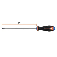 Tournevis Phillips MASTER 72, 1/8" x 6", poignée confortable, TRUPER