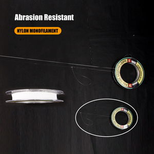 Rigues <span class=keywords><strong>de</strong></span> pêche Selco Dropper Loop pré-nouées <span class=keywords><strong>avec</strong></span> <span class=keywords><strong>ligne</strong></span> <span class=keywords><strong>de</strong></span> leader en monofilament <span class=keywords><strong>de</strong></span> nylon à nœuds multiples - Product Image 2