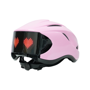   Casque de sécurité LED contrôlé par application – Texte et motifs personnalisés, casque élégant de haute qualité, imperméable - Product Image 2