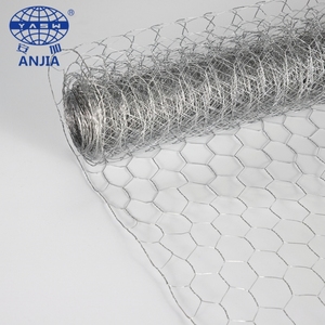 Grillage hexagonal galvanisé pour volailles <span class=keywords><strong>de</strong></span> ferme, clôture pour poulets, <span class=keywords><strong>filet</strong></span> pour volailles, calibre <span class=keywords><strong>de</strong></span> fil 0,9 mm, ouverture 13 mm, 1,2 m x 45 m, fabriqué à l'usine du Hebei - Product Image 2
