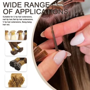 Kit professionnel de fusion de kératine pour extensions capillaires – Machine à connecter les cheveux en plastique et métal, outil de fusion pour usage domestique - Product Image 6