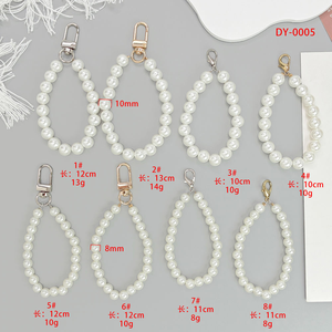 Vintage parel telefoonkettingen voor vrouwen, mobiele telefoonriemen, boho telefoonkoord, telefoonhoesje charms, sleutelhanger, autosleutel tas accessoires - Product Image 3