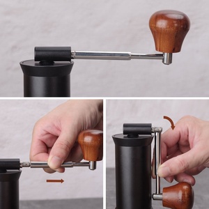 เครื่องบดกาแฟมือหมุนปรับได้แบบคลาสสิกใหม่ <span class=keywords><strong>C2</strong></span>เสี้ยนเหล็กแบบพกพาเครื่องบดกาแฟด้วยมือ - Product Image 2