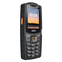 Teléfono Kosher AGM M6 OEM/ODM, Teléfono Resistente al Agua con Linterna, 2500 mAh, Teléfono con Funciones Especiales, Teléfono Móvil Kosher de 2.4 Pulgadas para el Mercado de Israel
