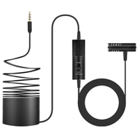 Mikrofon Lavalier Vlog - Kondensor Berkabel Pola Omni-directional Model R933S Kamera Smartphone Konferensi Ringan Berbahan Logam