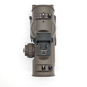 Mira Telescópica Táctica <span class=keywords><strong>DR</strong></span> 1-4x de Campo de Visión Dual Fijo con Iluminación Roja y Marcas Completas para Caza, Mira Prismática - Product Image 3