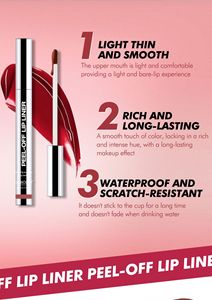 MLM Customized Waterproof Peel Off Lip Stain Matte Moisturizing Shine Long Lasting Vegan Lip Gloss Women water texture lip glaze - Product Image 6