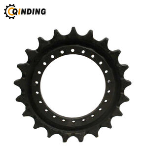 Pignons Sh200 SK460-8 courroie en caoutchouc excavatrice ajusteur de voie fabriqués en Chine - Product Image 2