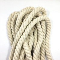 Cordon de saut en macramé personnalisé, 3 brins torsadés, 100% polyester haute ténacité, enduit, diamètre 5 mm, longueur 100 cm, marque Maoyuan