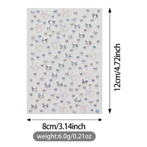 Autocollants de maquillage en <span class=keywords><strong>diamant</strong></span>, autocollants de perles 3D scintillants et colorés, bijoux, décoration pour les yeux et le visage, décoration de maquillage DIY pour festival de musique - Product Image 6