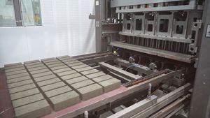 Xi măng gạch làm máy móc máy làm gạch trong Zambia di động bê tông xi măng khối gạch Máy làm - Product Image 4