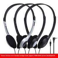 Casques de jeu sur-oreille personnalisés de haute qualité, prise 3,5 mm, codec AAC, étanches IPX-1, réduction active du bruit, son supérieur