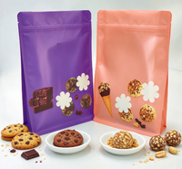 Sachet Doypack Personnalisé Imprimé avec Fermeture Zip, Sac en Plastique Étanche pour Stockage de Céréales, Snacks et Poudres