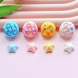 Resina Epoxi Zili, Accesorios para Carcasas de Teléfono con Diseño de Queso, Material para Hebillas de Accesorios para el Cabello con Forma de Estrella de Cinco Puntas - Product Image 3