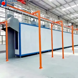 Steel tube cabinet fully automated powder Painting Coating system