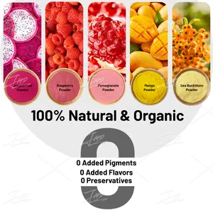 JHD Natural 100% Water Soluble Organic Red Pomegranate Fruit Juice Powder