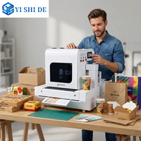 Mini machine numérique de bureau à feuille unique A4 haute vitesse pour imprimante, pour sacs en papier, boîtes en carton, carton ondulé et kraft