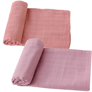 Manta Unisex para bebé, manta de algodón orgánico 100 de bambú, manta receptora de <span class=keywords><strong>franela</strong></span>, sábanas para <span class=keywords><strong>cuna</strong></span> de bebé, manta de muselina, Unisex - Product Image 2