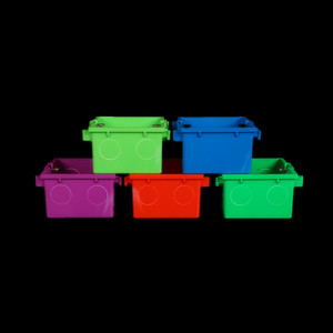 Elektrische PVC-Anschluss dose <span class=keywords><strong>86</strong></span>-Stil Kunststoff 3-Wege-PVC Flamm schutzmittel Connect able Switch Bottom <span class=keywords><strong>Box</strong></span> - Product Image 5