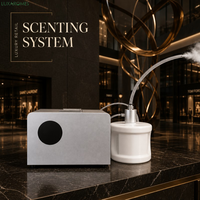 Diffuseur d'arômes électrique sans eau en métal 1000 ml pour hôtels et usage domestique, machine diffuseur d'arômes industrielle au design discret