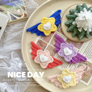 กิ๊บติดผมถัก3D ทำมือสำหรับเด็กผู้หญิงกิ๊บหนีบผมวัตถุตกแต่ง BB คลิปหน้าม้าด้านข้าง - Product Image 2