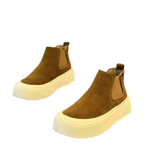 Zapatos de Hombre con Caña Alta, Modelos Otoño Invierno, Cuero Sintético PU, Transpirables, Cálidos, a la Moda, con Suela de Goma Antideslizante, Casuales - Product Image 1