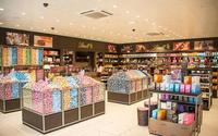 Boîte alimentaire en plastique avec tube, pour noix, grain, distributeur de bonbons, aliments en vrac, vente en gros,