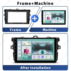 Baidayu 9 Inch USB Navigation Đa Phương Tiện Điều Khiển Nội Thất Kit Đối Với Toyota Corolla 2006 2013 Android Car <span class=keywords><strong>Monitor</strong></span> Với Autofor - Product Image 3