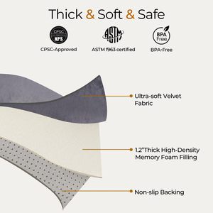 Tapis de jeu amovible personnalisé, imperméable, épais, en mousse EVA, pour bébés, pour ramper, éducation précoce, usage domestique, unisexe - Product Image 3