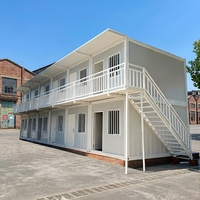 Chambre modulaire en conteneur, adaptée à une habitation temporaire dans les camps miniers, les camps de réfugiés, les abris temporaires et autres lieux