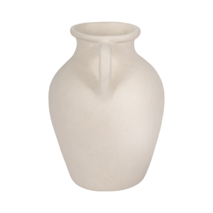 Vase en céramique avec poignées, pot de fleurs décoratif pour salon, chambre, bureau, étagère, accent de décoration intérieure - Product Image 4