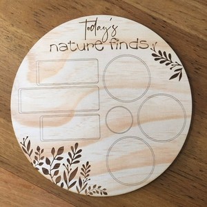 Support de fleurs en bois printemps pour enfants exploration en plein air de la nature jeu de chasse au trésor bébé jouets interactifs parent-enfant - Product Image 4
