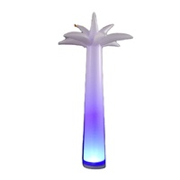 Tube gonflable fait sur commande du danseur LED d'air de fleur de la publicité à vendre, pilier gonflable de fleur de décoration de mariage