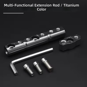 Barra de Extensión Multifuncional CNC de Aleación de Aluminio para Motocicleta, Soporte de Navegación con Carga USB, Espejo Retrovisor para Vehículo Eléctrico - Product Image 4