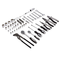 Juego de Herramientas Mecánicas Generales Duraderas para Reparaciones en el Hogar, Automóvil, Garaje y Granja, Kit de Herramientas Manuales Básicas con Estuche Organizador