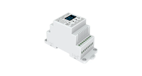 D4 4 canales RDM DMX decodificador Din Rail RGB RGBW DMX512 controlador de luz LED Pantalla numérica digital