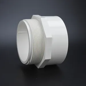 Manufacturer Prices Pipe Fitting For Hot Water UPVC ASTM SCH40 Pvc Male Adapter